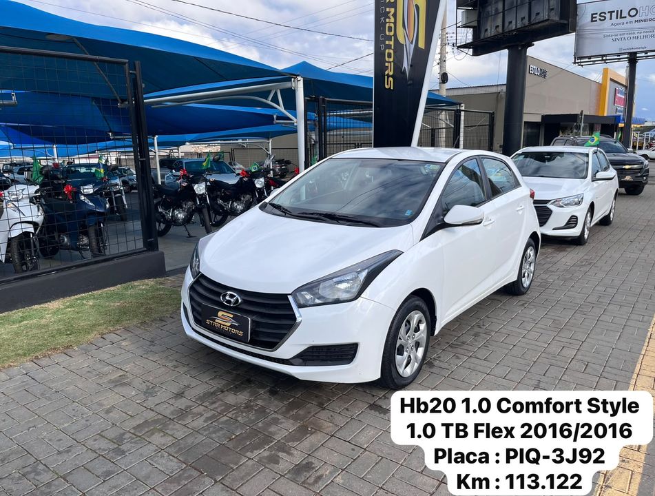 Hyundai HB20 Comfort Style 1.0 TB Flex 12V Mec.