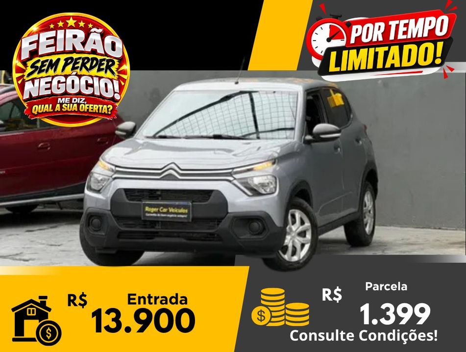 Citroën C3 Live Pack 1.0 Flex 6V 5p Mec.