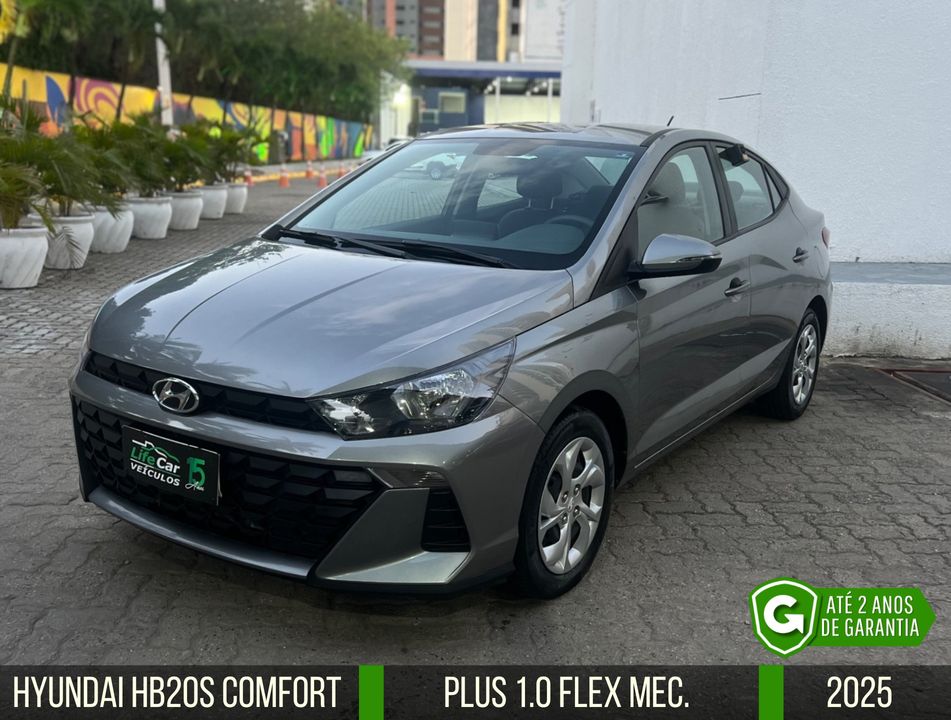 Hyundai HB20S Comfort Plus 1.0 Flex 12V Mec.