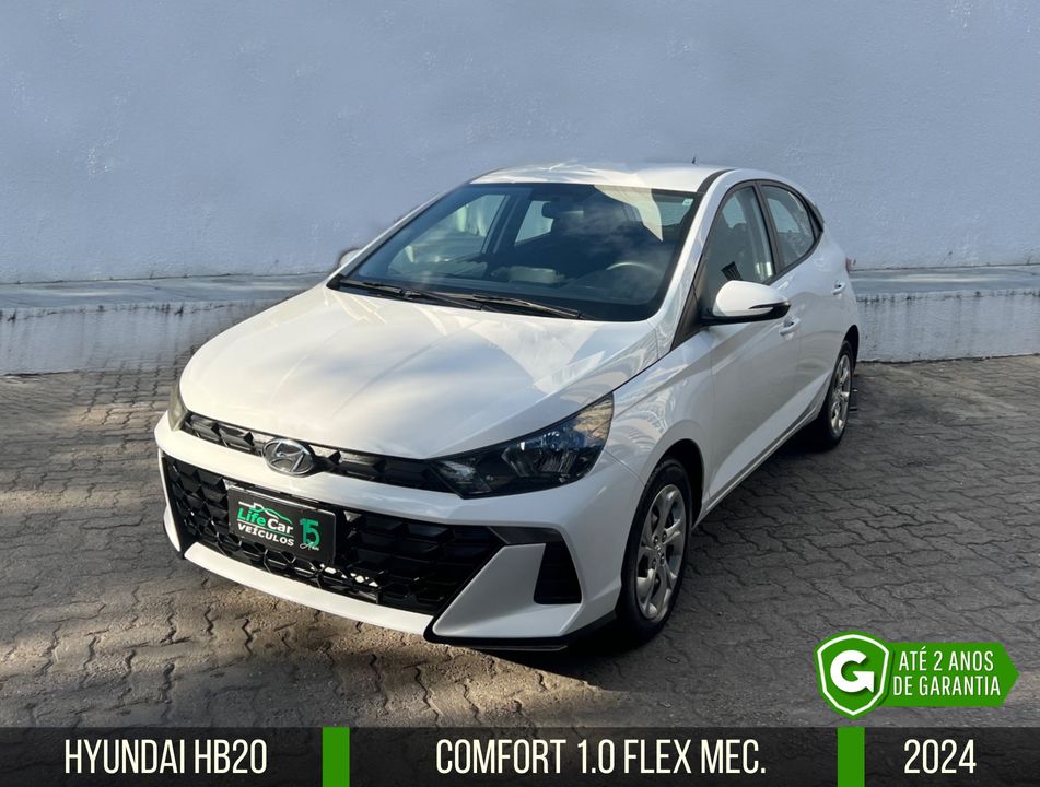 Hyundai HB20 Comfort 1.0 Flex 12V Mec.