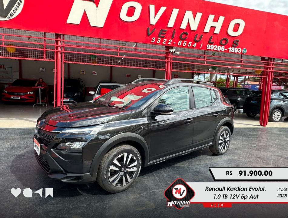 Renault Kardian Evolut. Flex 1.0 TB 12V 5p Aut.