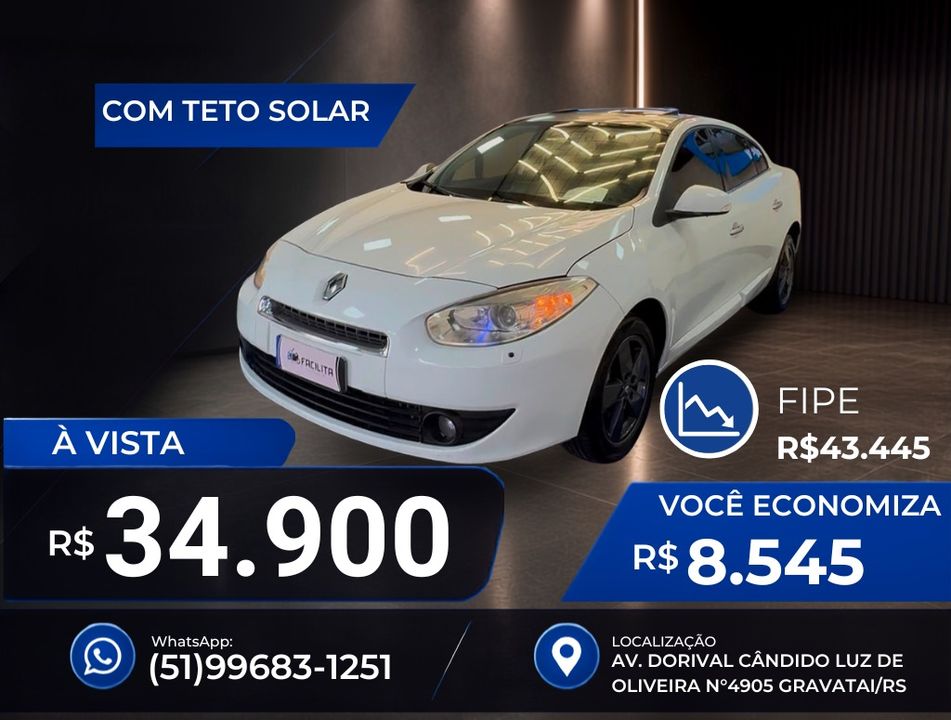 Renault FLUENCE Sedan Privilège 2.0 16V FLEX Aut