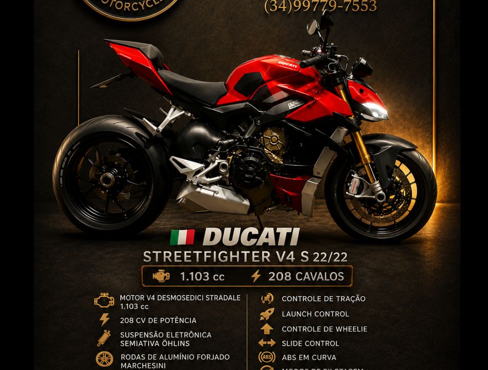 Ducati STREETFIGHTER V4 S 1103cc