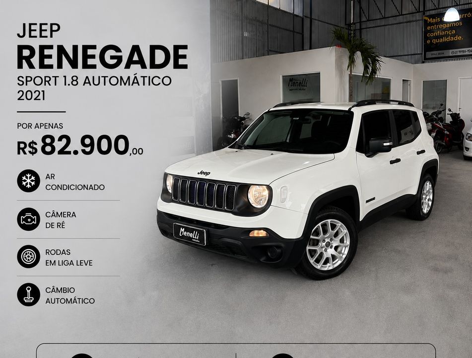 Jeep Renegade Sport 1.8 4x2 Flex 16V Aut.