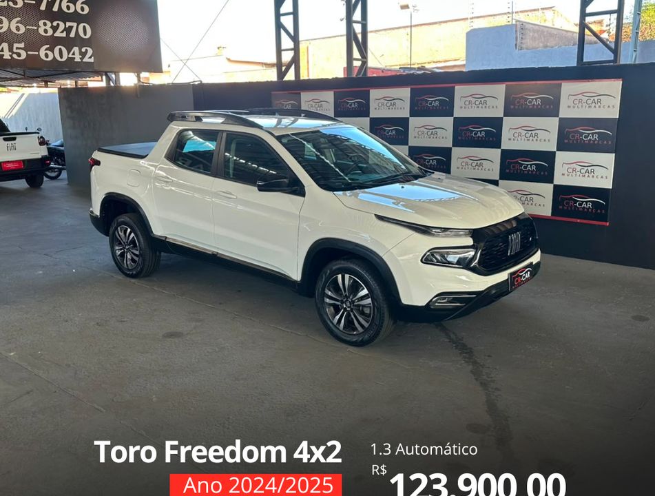 Fiat Toro Freedom 1.3 T270 4x2 Flex Aut.