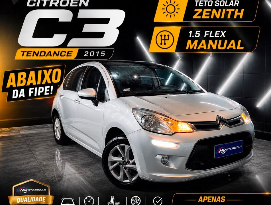 Citroën C3 Tendance 1.5 Flex 8V 5p Mec.
