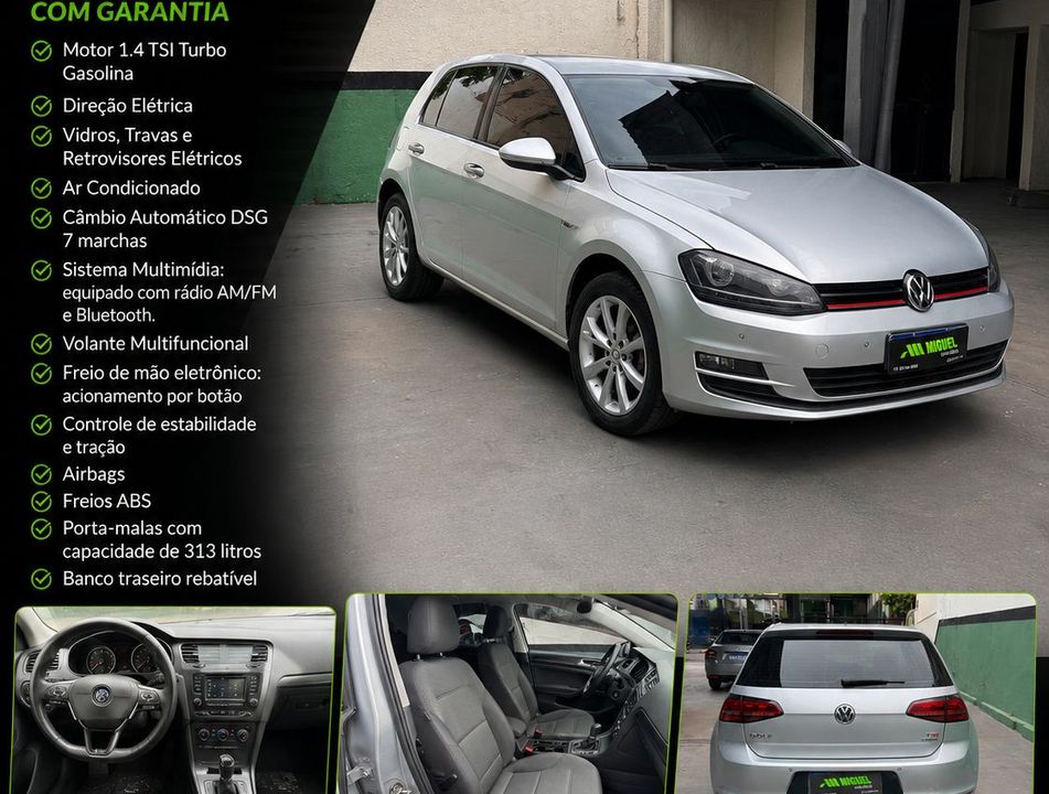 VolksWagen Golf Comfortline 1.4 TSI 140cv Aut.