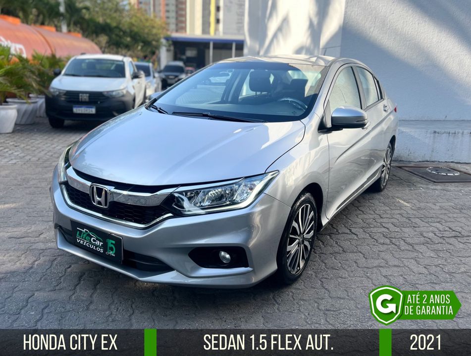 Honda CITY Sedan EX 1.5 Flex 16V 4p Aut.