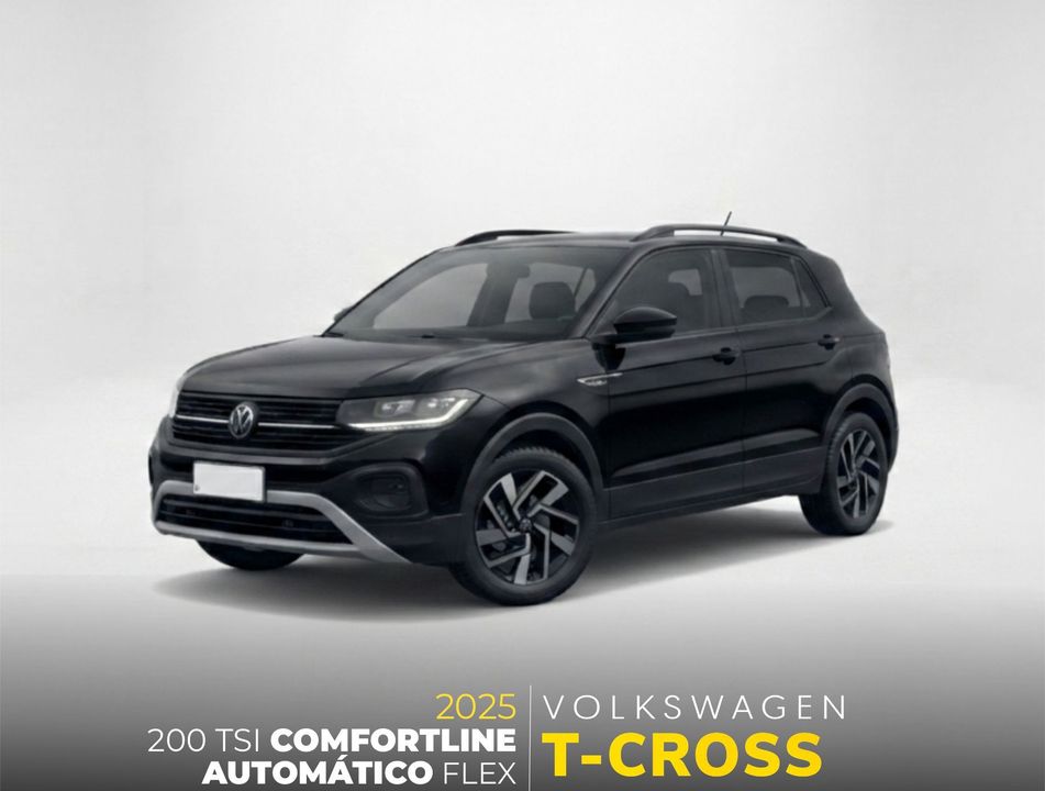 VolksWagen T-Cross Comfor. 200 TSI 1.0 Flex 5p Aut.