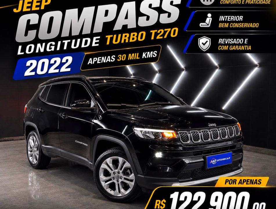 Jeep COMPASS LONG. T270 1.3 TB 4x2 Flex Aut.