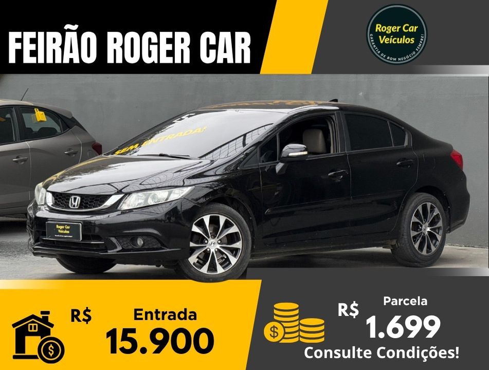 Honda Civic Sedan LXR 2.0 Flexone 16V Aut. 4p