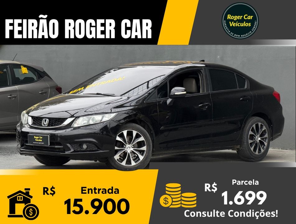 Honda Civic Sedan LXR 2.0 Flexone 16V Aut. 4p
