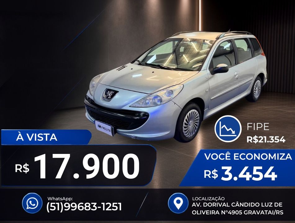 Peugeot 207 SW XR 1.4 Flex 8V 5p