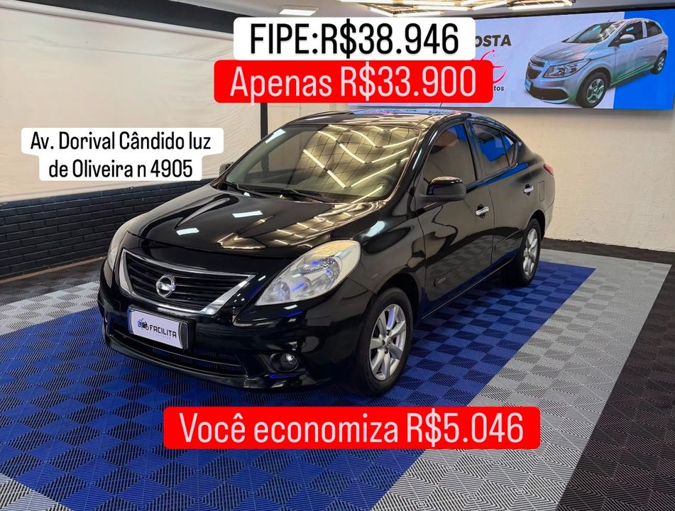Nissan VERSA SL 1.6 16V Flex Fuel 4p Mec.