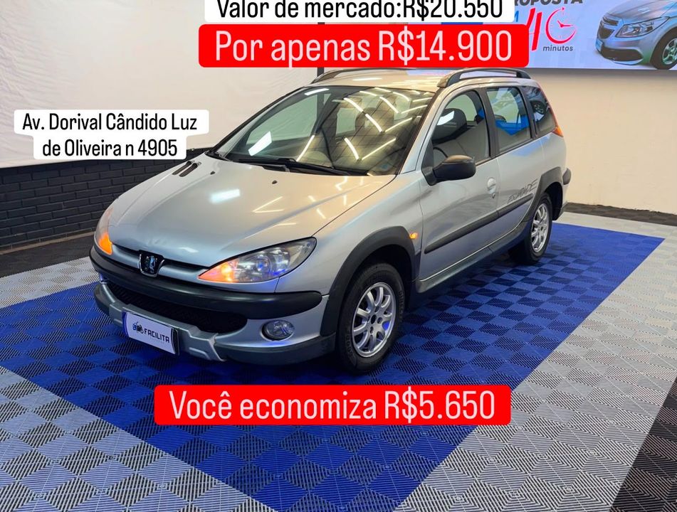 Peugeot 206 SW ESCAPADE 1.6 16V Flex 5p