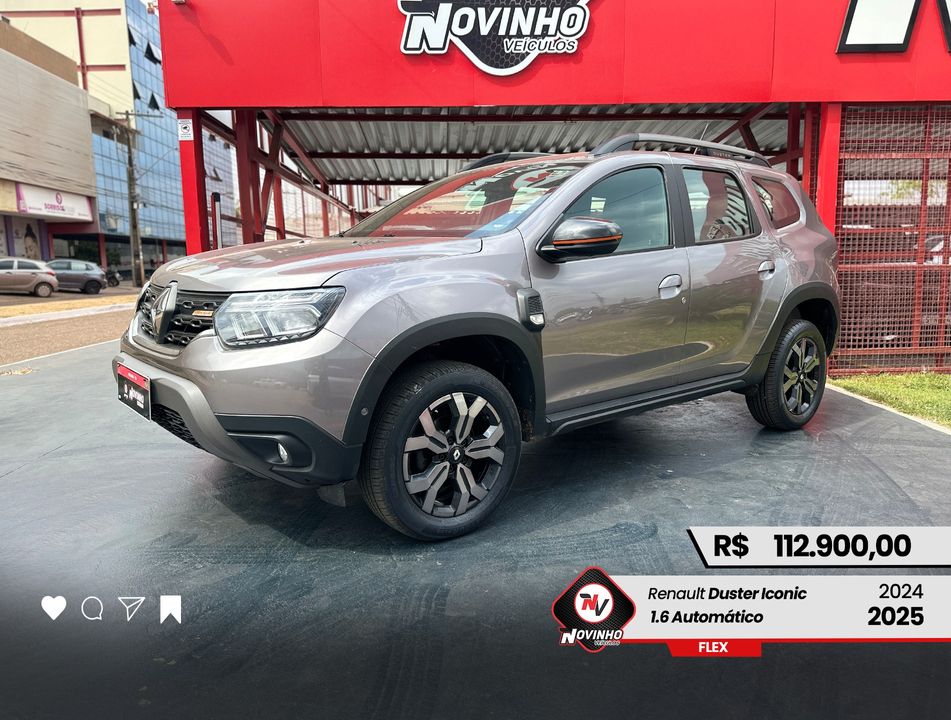 Renault DUSTER Iconic Plus 1.6 16V Flex Aut.