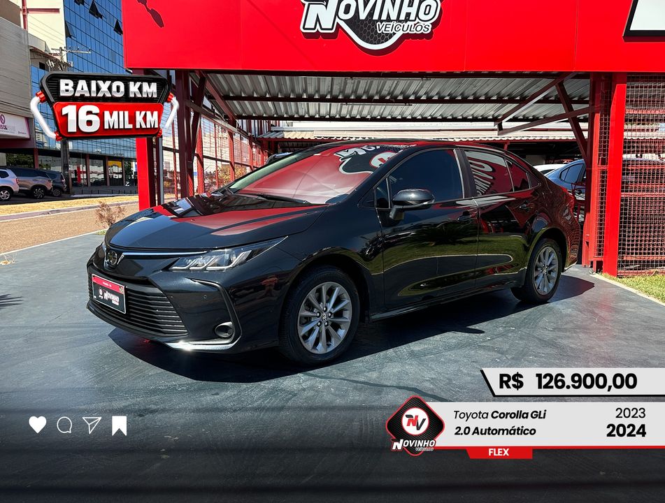 Toyota Corolla GLi 2.0 16V Flex Aut.