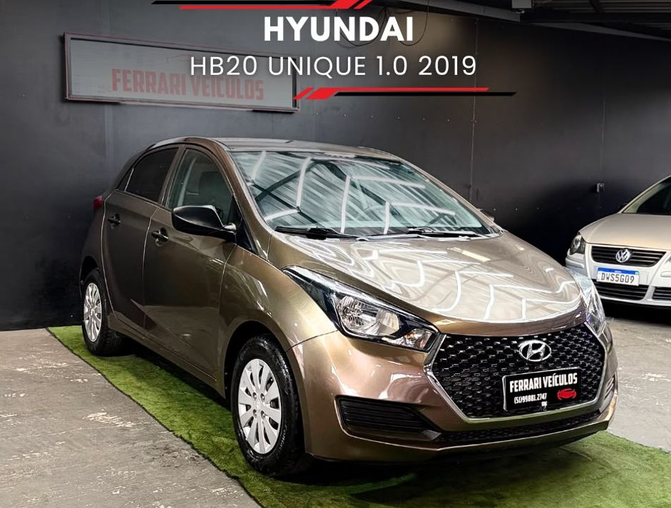 Hyundai HB20 Unique 1.0 Flex 12V Mec.