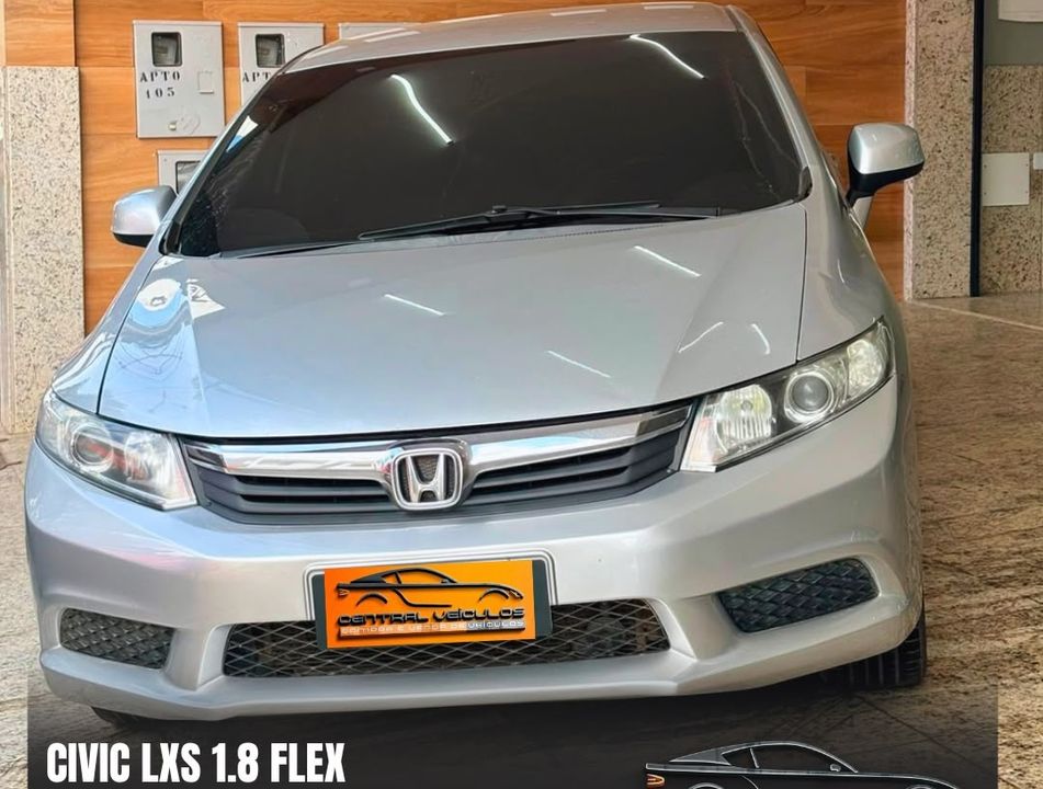 Honda Civic Sedan LXS 1.8/1.8 Flex 16V Aut. 4p