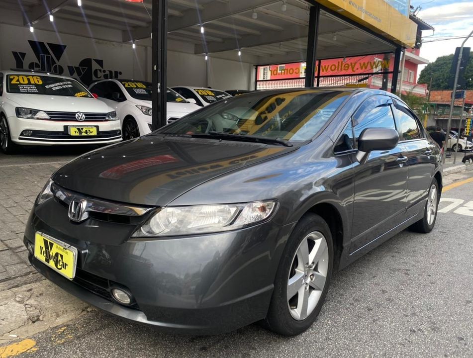 Honda Civic Sedan LXS 1.8/1.8 Flex 16V Mec. 4p