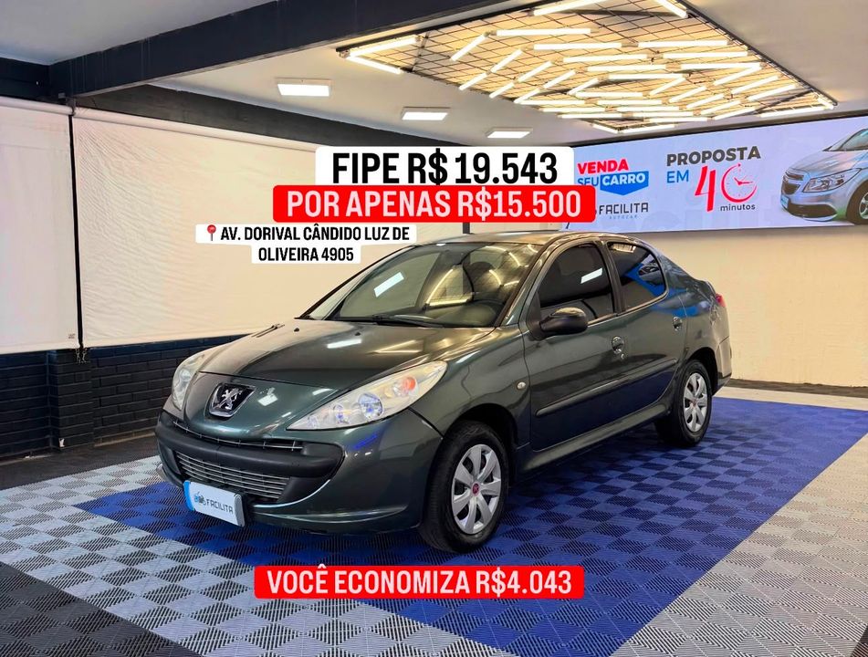 Peugeot 207 Sedan Passion XR 1.4 Flex 8V 4p