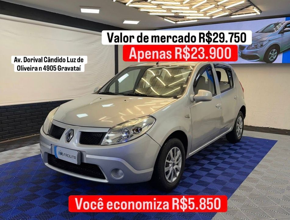 Renault SANDERO Authentique Hi-Flex 1.0 16V 5p