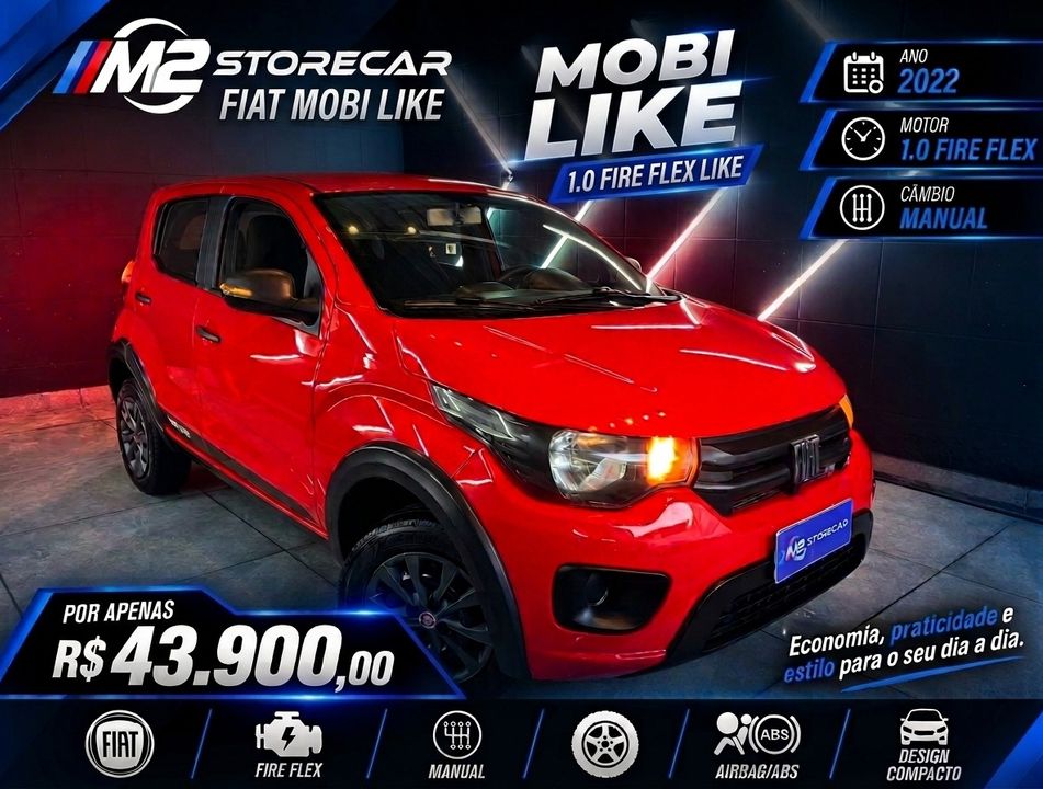 Fiat MOBI LIKE 1.0 Fire Flex 5p.