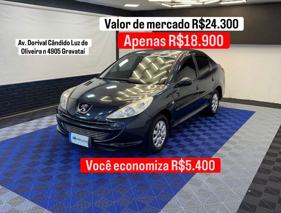 Peugeot 207 Sedan Passion XR 1.4 Flex 8V 4p