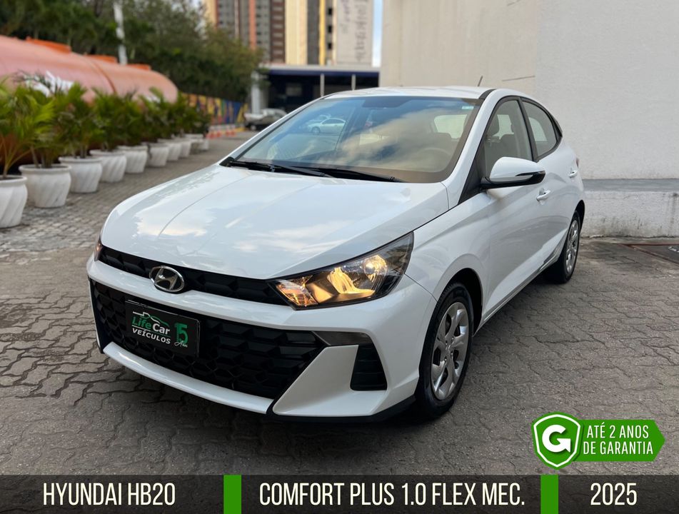 Hyundai HB20 Comfort Plus 1.0 Flex 12V Mec.