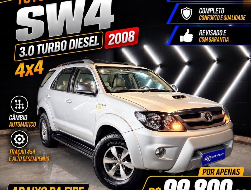 Toyota Hilux SW4 SRV D4-D 4x4 3.0 TDI Dies. Aut