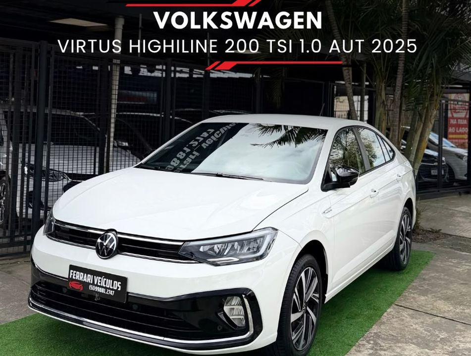 VolksWagen VIRTUS Highline 200 TSI 1.0 Flex 12V Aut