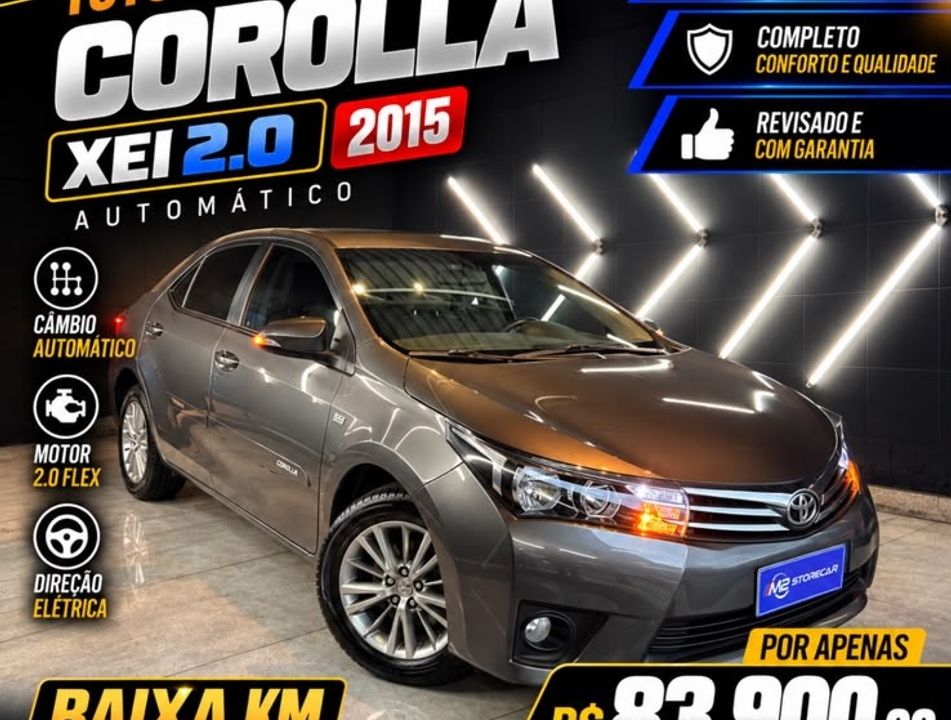 Toyota Corolla XEi 2.0 Flex 16V Aut.