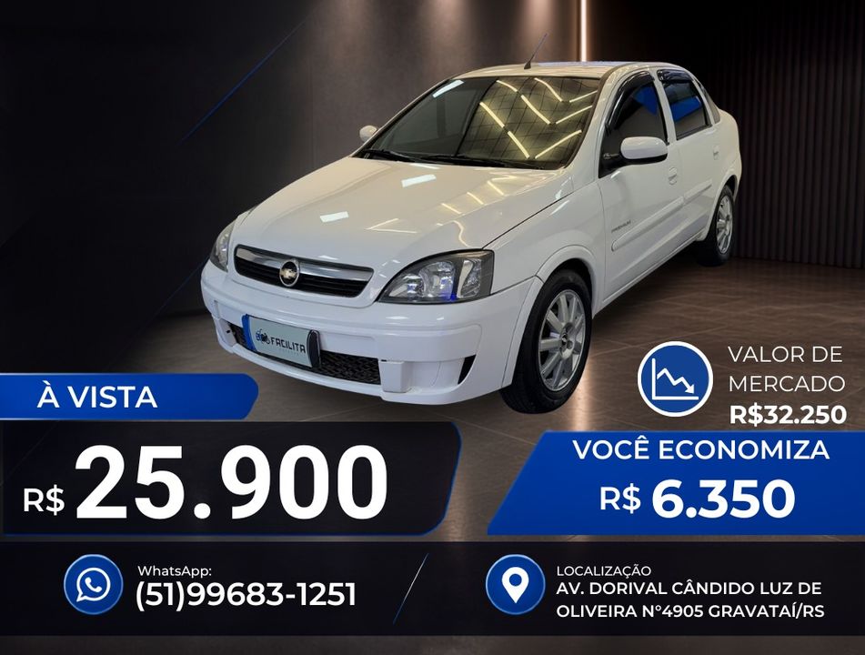 Chevrolet Corsa Sed. Premium 1.4 8V ECONOFLEX 4p