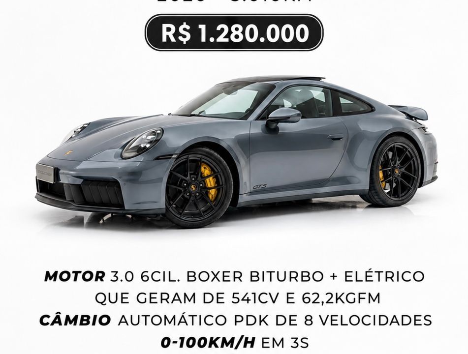 Porsche 911 Carrera GTS Coupe 3.6 (992) (Híb.)