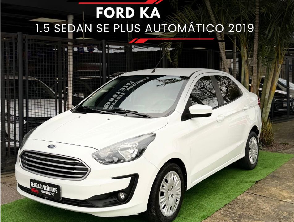 Ford Ka 1.5 Sedan SE Plus 12V Flex 4p Aut.