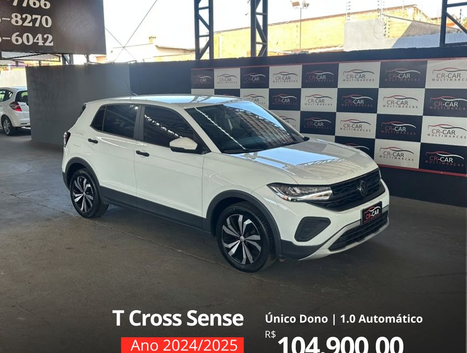 VolksWagen T-Cross Sense 200 TSI 1.0 Flex 5p Aut.