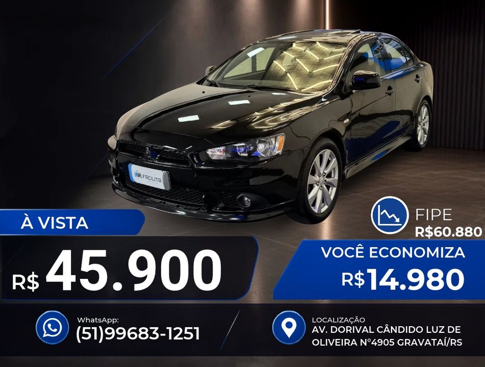 Mitsubishi Lancer GT 2.0 16V 160cv Aut.