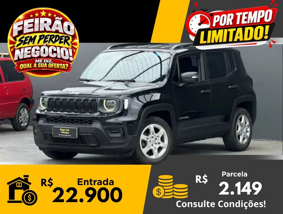 Jeep Renegade Sport T270 1.3 TB 4x2 Flex Aut.