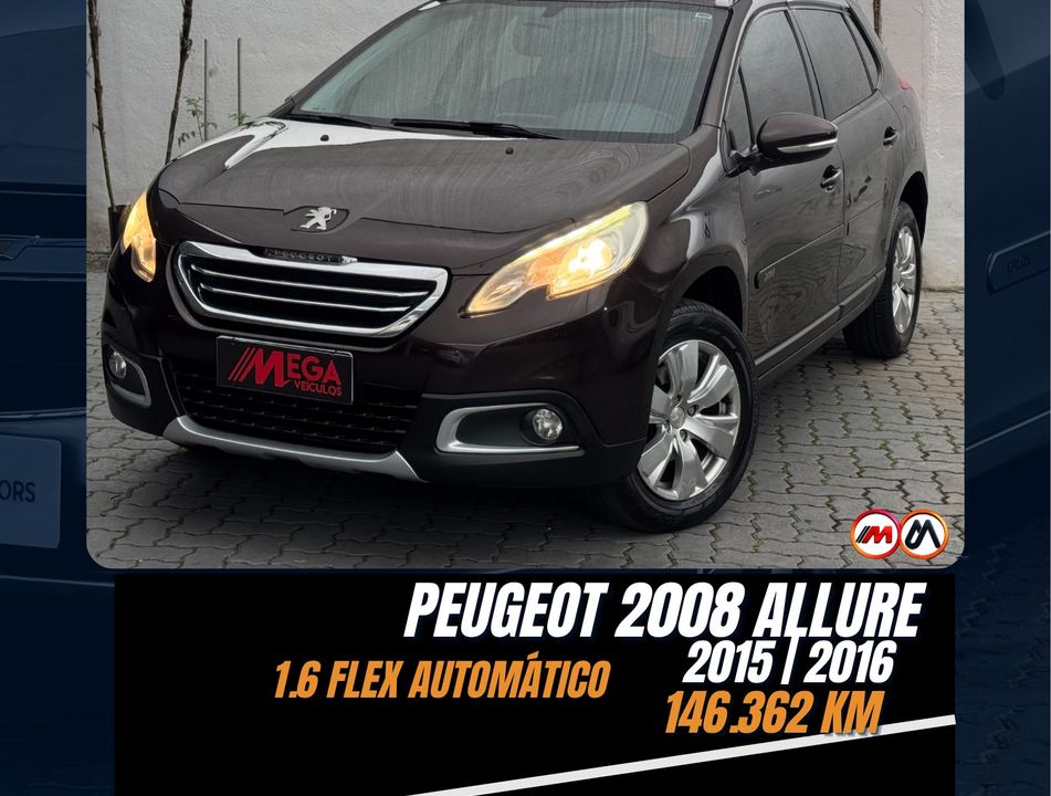 Peugeot 2008 Allure 1.6 Flex 16V 5p Aut.