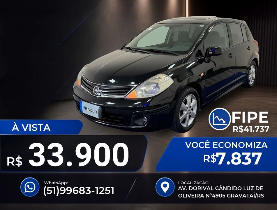 Nissan TIIDA SL 1.8/1.8 Flex 16V Aut.