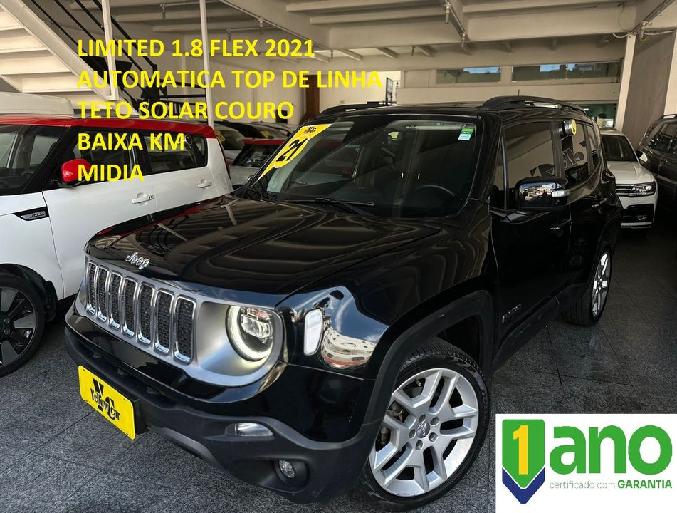 Jeep Renegade Limited 1.8 4x2 Flex 16V Aut.