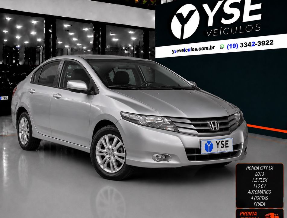 Honda CITY Sedan LX 1.5 Flex 16V 4p Aut.