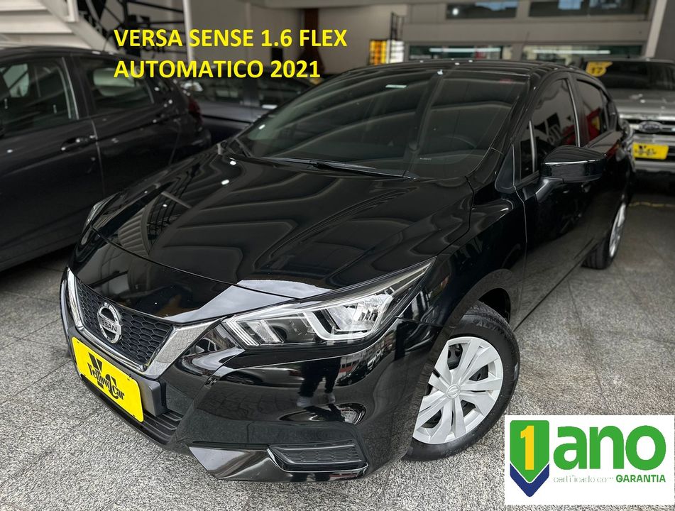 Nissan VERSA Sense 1.6 16V Flex Aut.