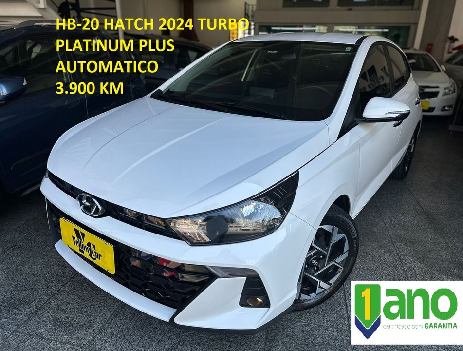 Hyundai HB20 Platinum Plus 1.0 TB Flex 12V Aut.