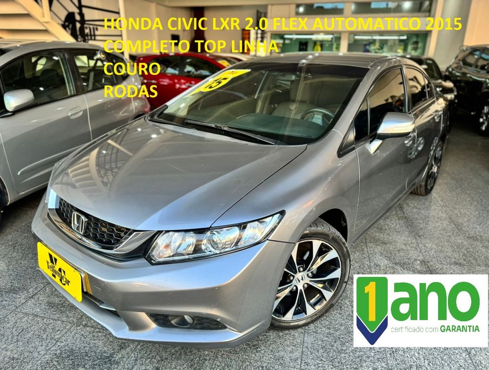 Honda Civic Sedan LXR 2.0 Flexone 16V Aut. 4p