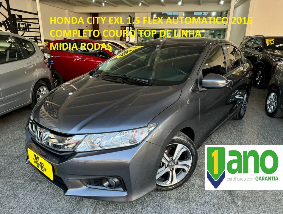 Honda CITY Sedan EXL 1.5 Flex  16V 4p Aut.