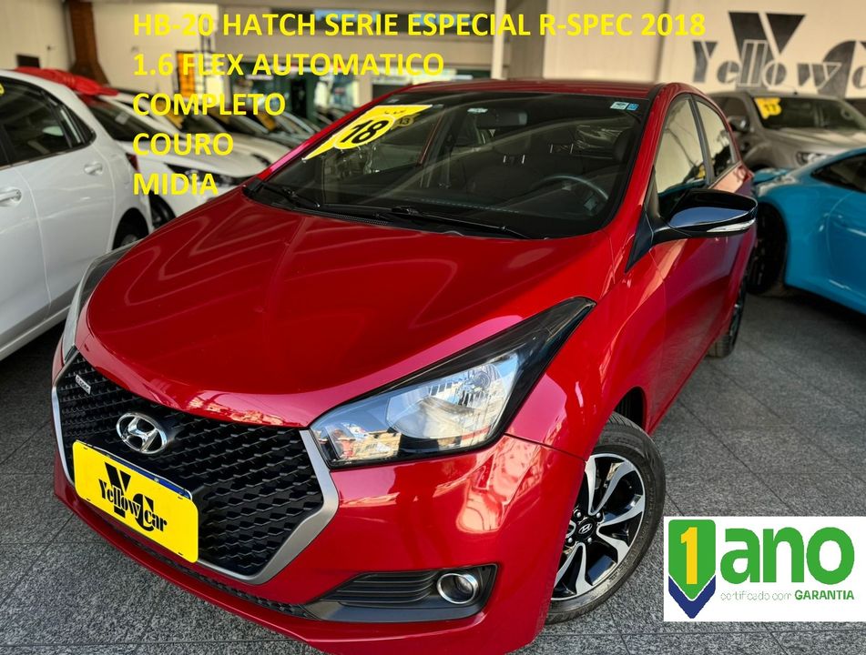 Hyundai HB20 R spec Limited 1.6 flex 16V Aut.