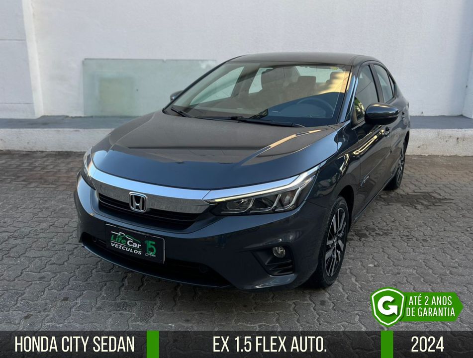 Honda CITY Sedan EX 1.5 Flex 16V 4p Aut.