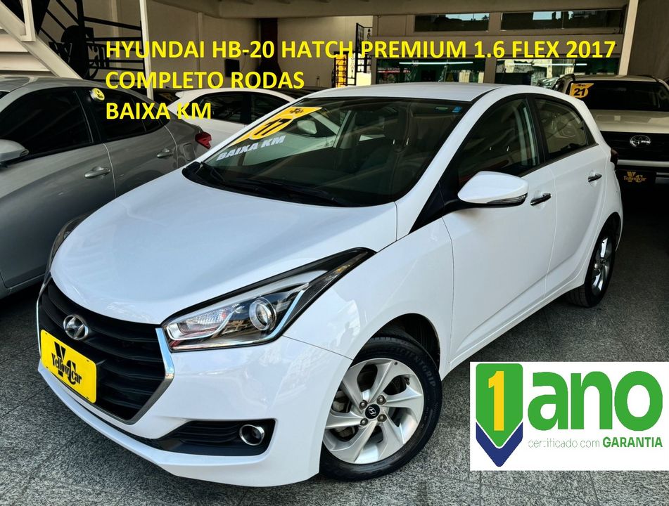 Hyundai HB20 Premium 1.6 Flex 16V Aut.