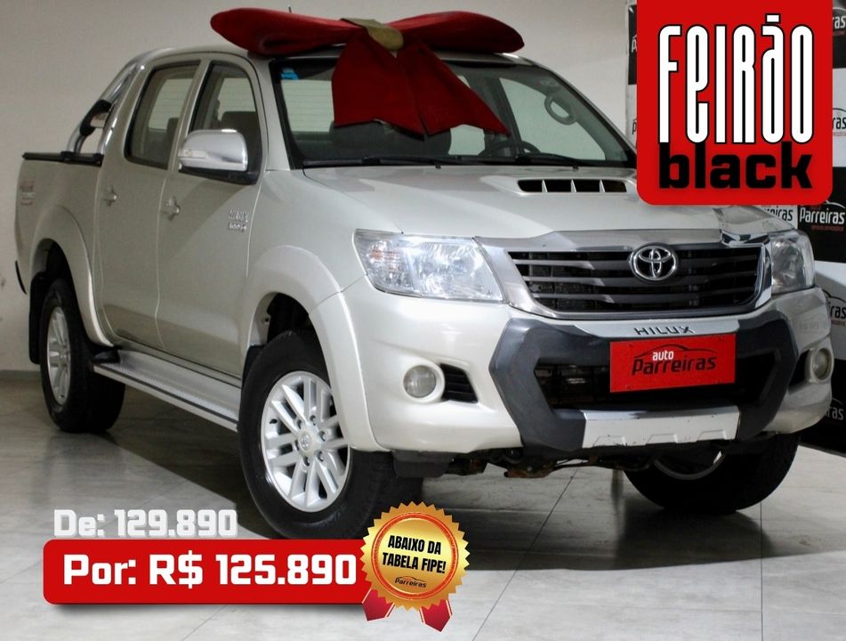 Toyota Hilux SW4 SRV D4-D 4x4 3.0 TDI Dies. Aut